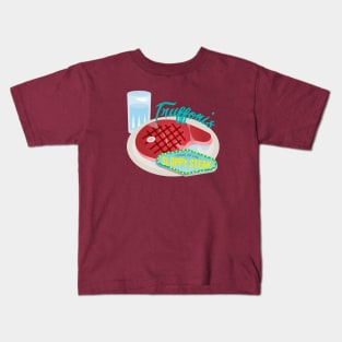 Truffoni's Home of the Sloppy Steak Kids T-Shirt